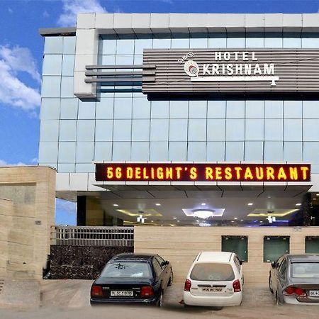 Hotel Krishna International Vrindāvan Buitenkant foto