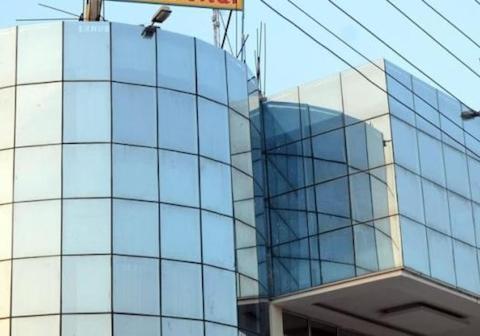 Hotel Krishna International Vrindāvan Buitenkant foto